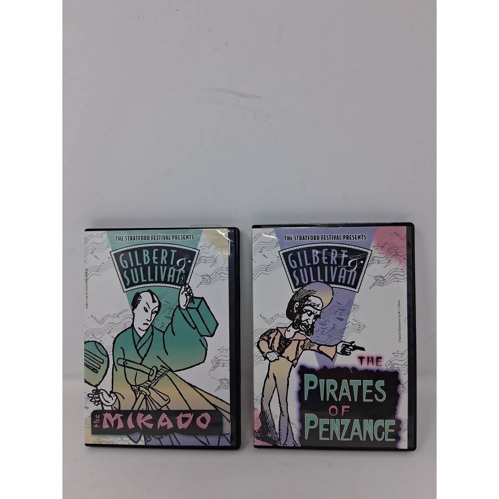 Gilbert and Sullivan - Mikado - Pirates Of Penzance - DVD